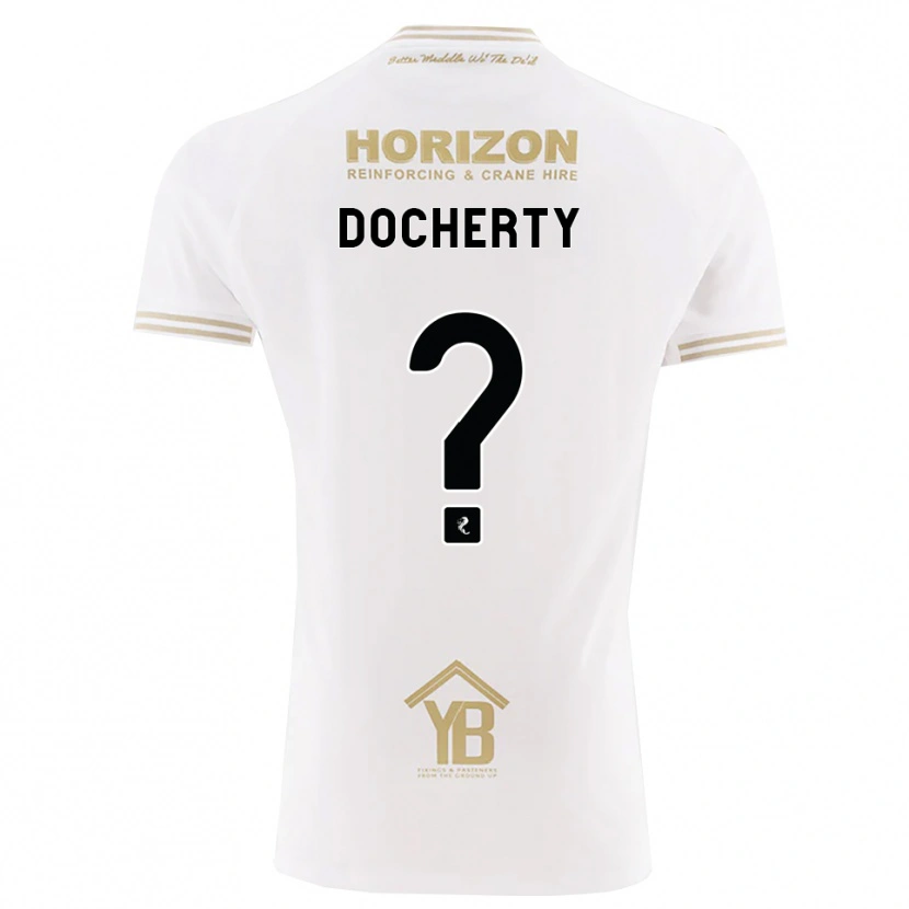 Danxen Kinder Rachel Docherty #0 Weizen Weiß Auswärtstrikot Trikot 2026/27 T-Shirt Schweiz