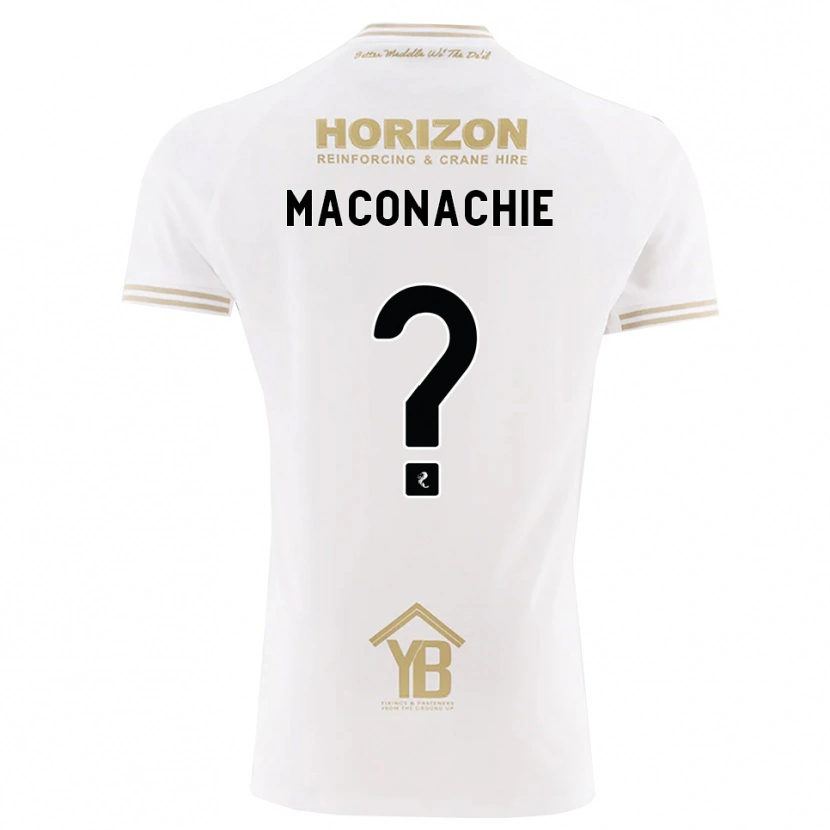 Danxen Kinder Charlotte Maconachie #0 Weizen Weiß Auswärtstrikot Trikot 2026/27 T-Shirt Schweiz