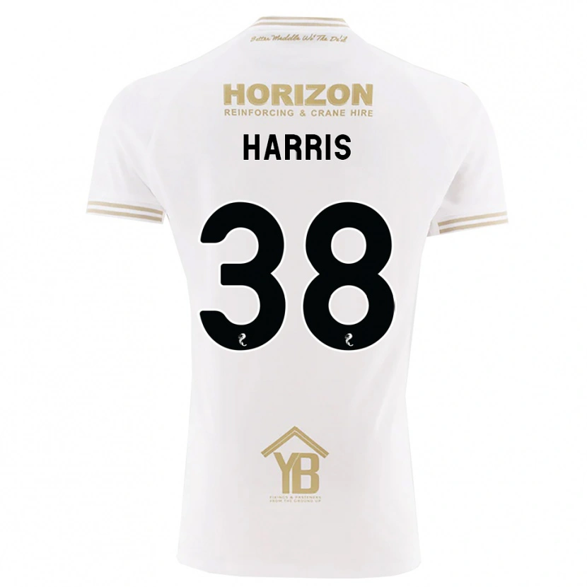 Danxen Kinder Leo Harris #38 Weizen Weiß Auswärtstrikot Trikot 2026/27 T-Shirt Schweiz