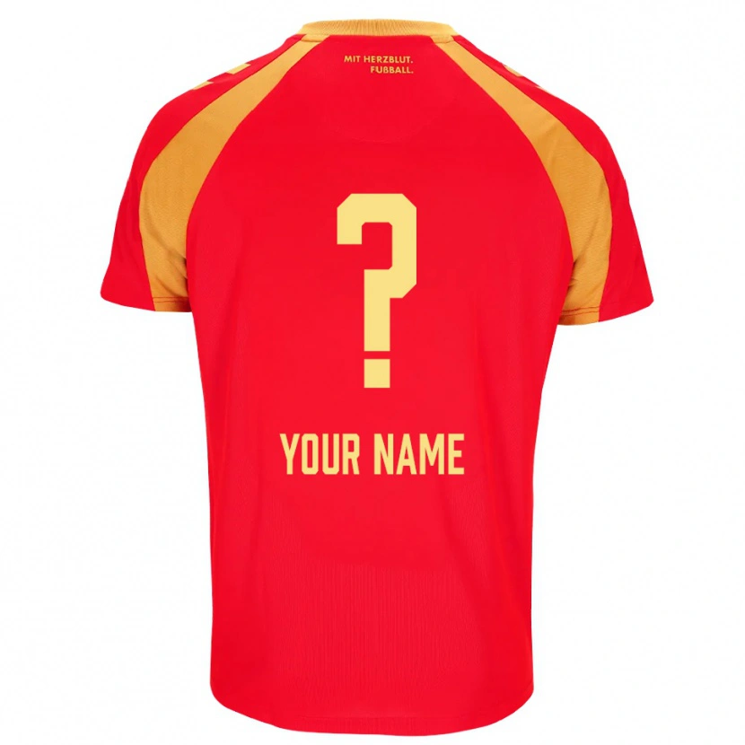 Danxen Kinder Ihren Namen #0 Rot Orange Schwarz Auswärtstrikot Trikot 2026/27 T-Shirt Schweiz