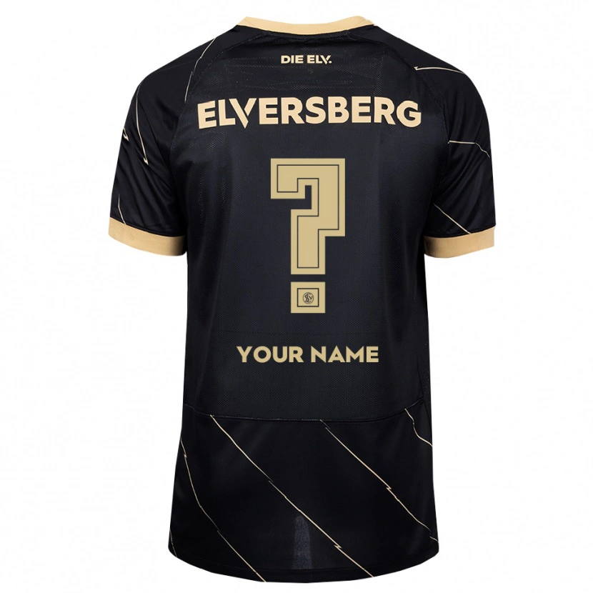 Danxen Kinder Ihren Namen #0 Schwarz Braun Auswärtstrikot Trikot 2026/27 T-Shirt Schweiz