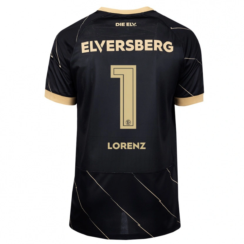 Danxen Kinder Paul Lorenz #1 Schwarz Braun Auswärtstrikot Trikot 2026/27 T-Shirt Schweiz