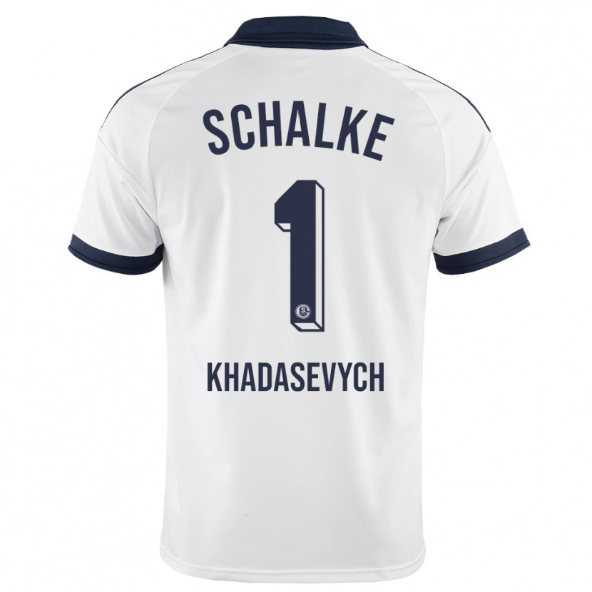 Danxen Kinder Kyrylo Khadasevych #1 Schwarz Weiß Auswärtstrikot Trikot 2026/27 T-Shirt Schweiz