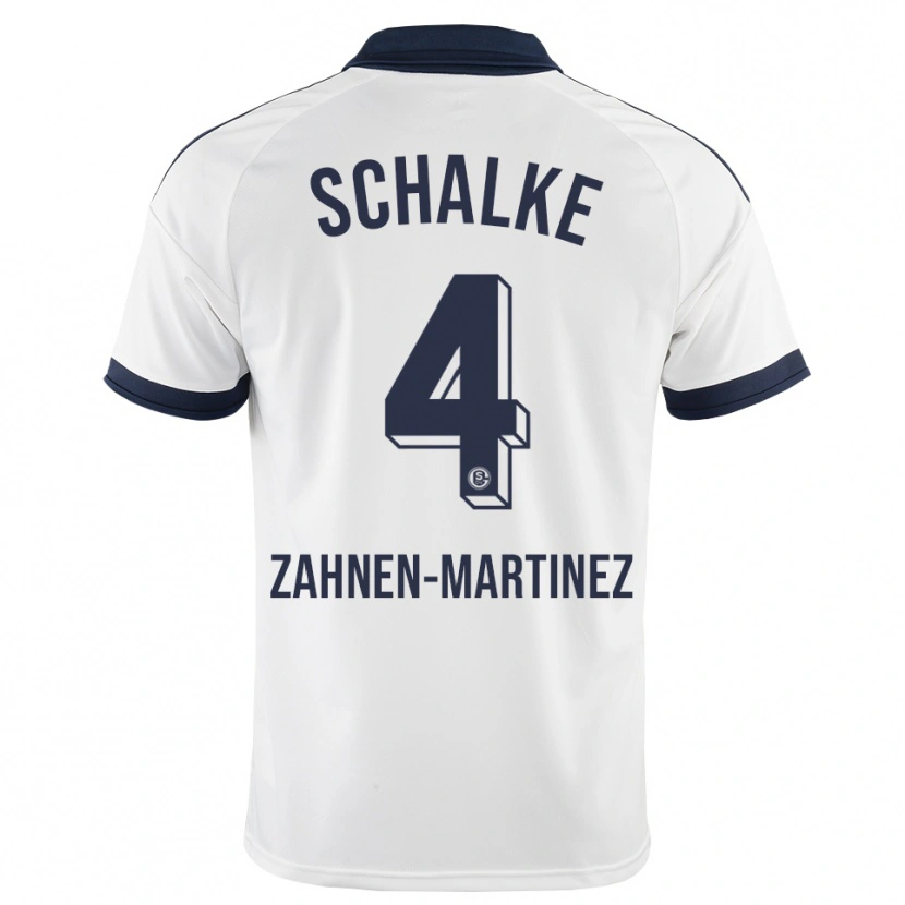 Danxen Kinder Pablo Zahnen-Martinez #4 Schwarz Weiß Auswärtstrikot Trikot 2026/27 T-Shirt Schweiz