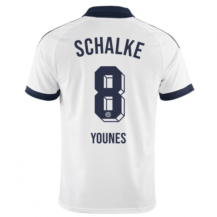 Danxen Kinder Amin Younes #8 Schwarz Weiß Auswärtstrikot Trikot 2026/27 T-Shirt Schweiz