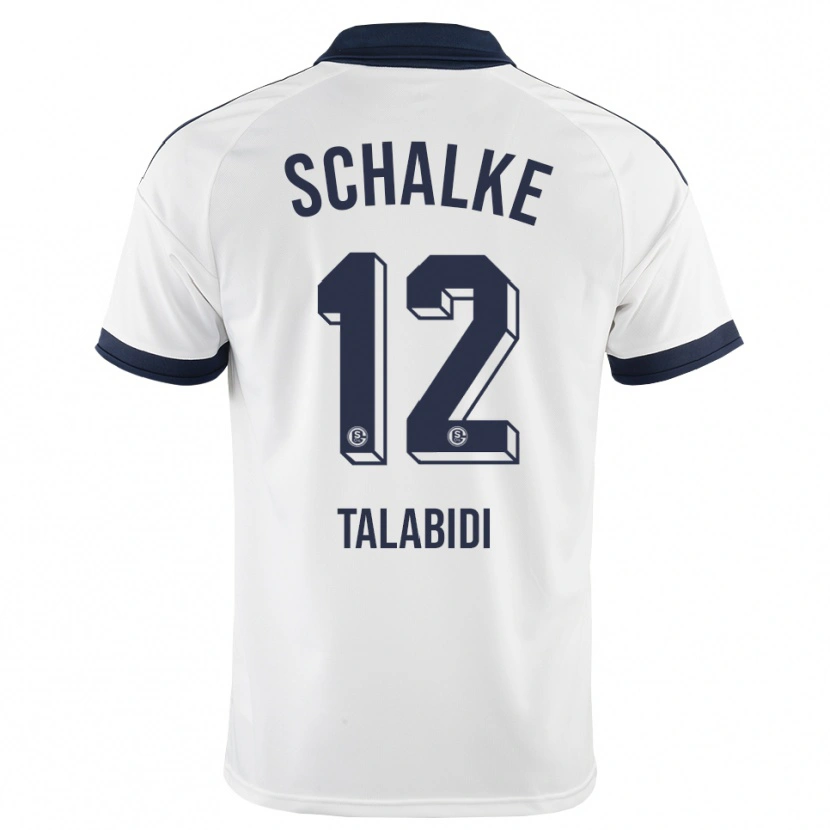 Danxen Kinder Malik Talabidi #12 Schwarz Weiß Auswärtstrikot Trikot 2026/27 T-Shirt Schweiz
