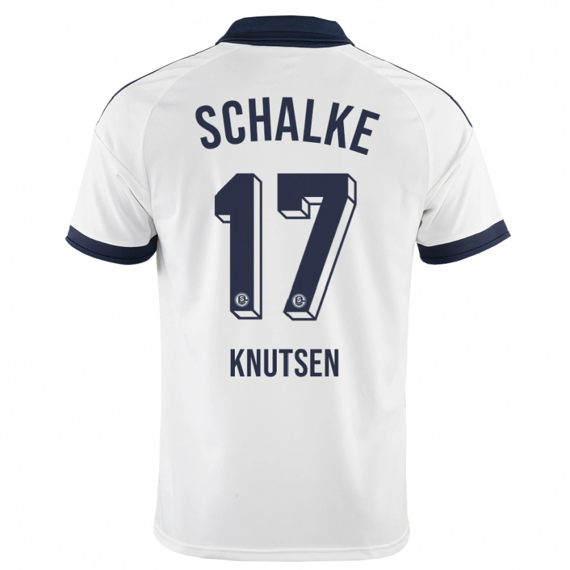 Danxen Kinder Marcus Knutsen #17 Schwarz Weiß Auswärtstrikot Trikot 2026/27 T-Shirt Schweiz