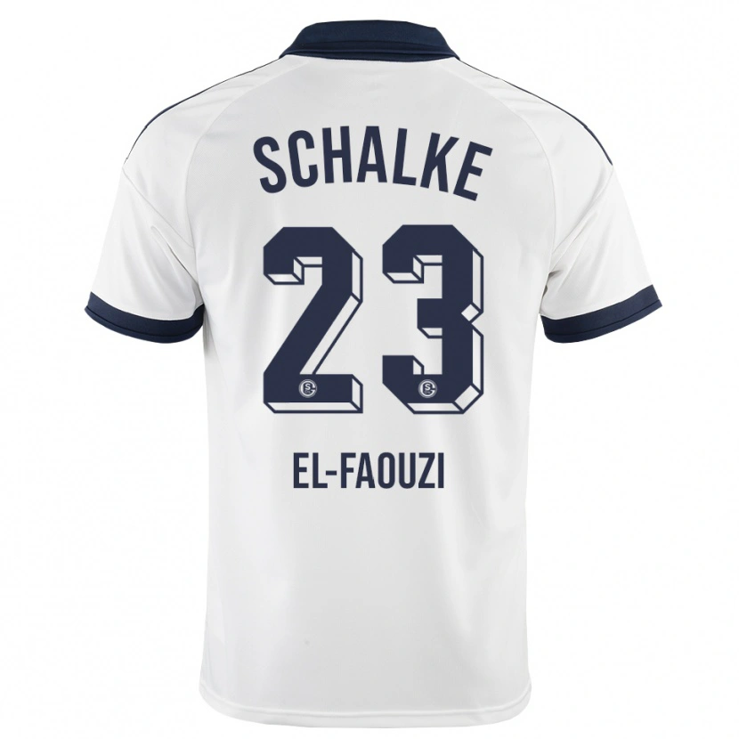 Danxen Kinder Soufiane El-Faouzi #23 Schwarz Weiß Auswärtstrikot Trikot 2026/27 T-Shirt Schweiz