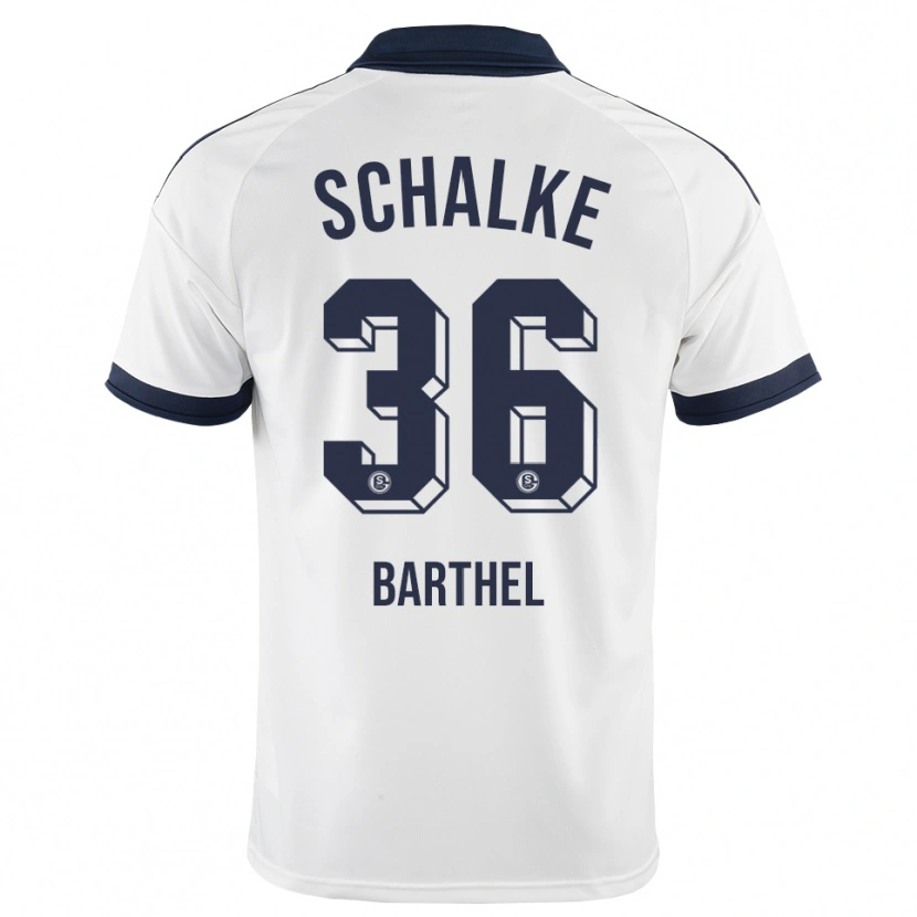 Danxen Kinder Niklas Barthel #36 Schwarz Weiß Auswärtstrikot Trikot 2026/27 T-Shirt Schweiz