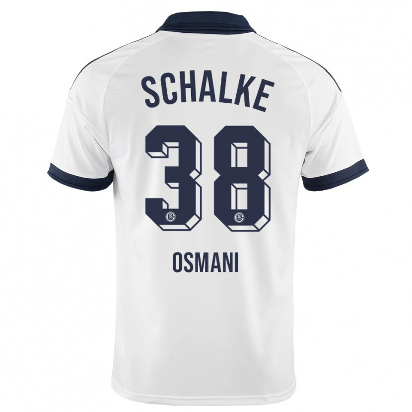 Danxen Kinder Tristan Osmani #38 Schwarz Weiß Auswärtstrikot Trikot 2026/27 T-Shirt Schweiz