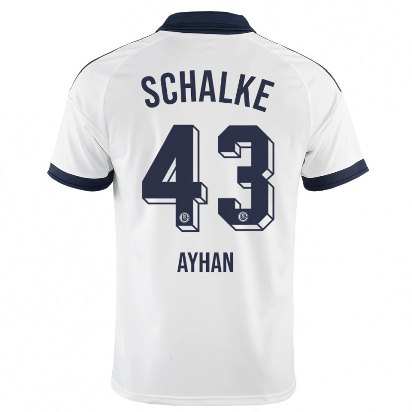 Danxen Kinder Mertcan Ayhan #43 Schwarz Weiß Auswärtstrikot Trikot 2026/27 T-Shirt Schweiz