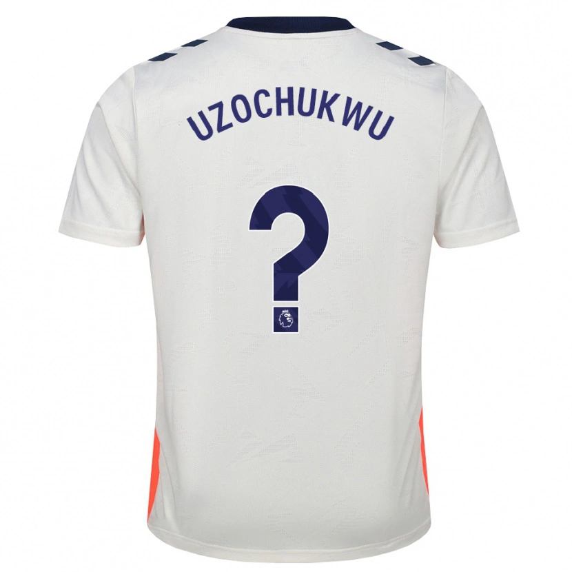 Danxen Kinder Daniel Uzochukwu #0 Weiß Orange Königsblau Auswärtstrikot Trikot 2026/27 T-Shirt Schweiz
