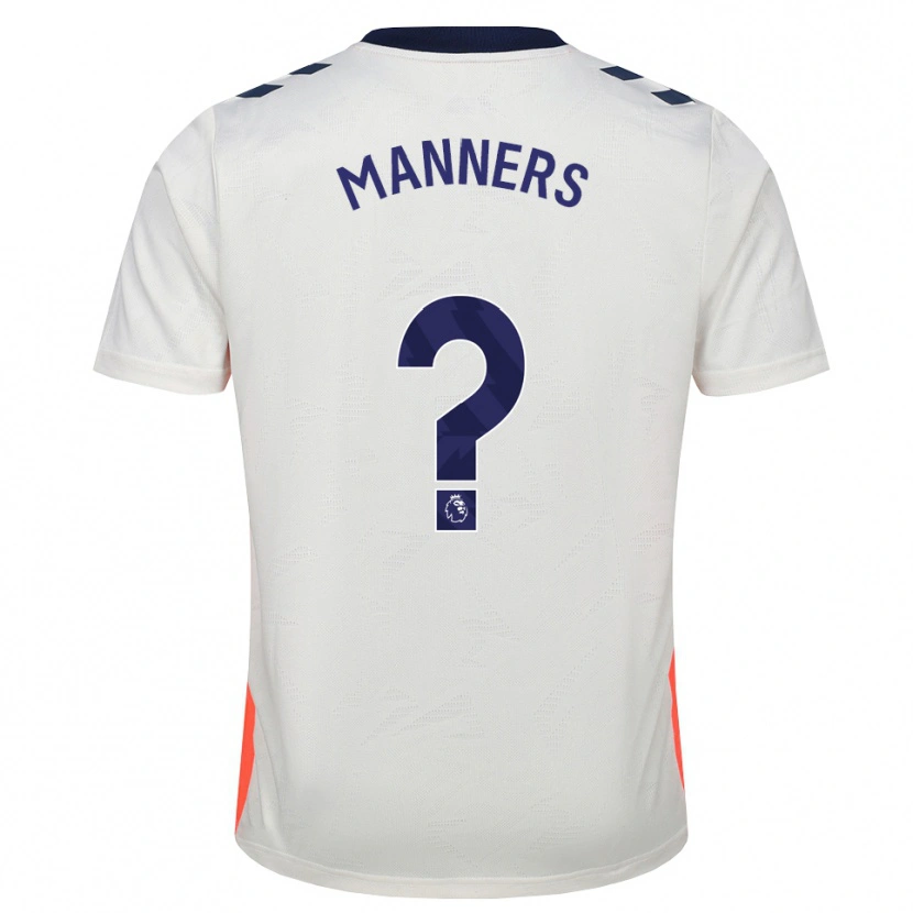Danxen Kinder Charlie Manners #0 Weiß Orange Königsblau Auswärtstrikot Trikot 2026/27 T-Shirt Schweiz