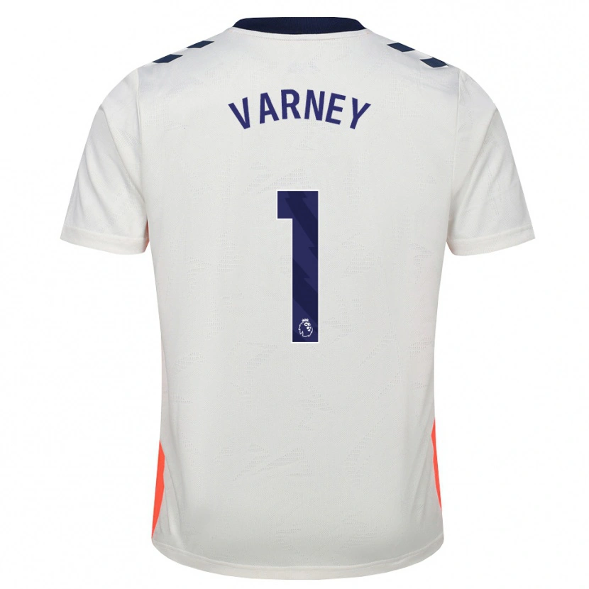 Danxen Kinder Oscar Varney #1 Weiß Orange Königsblau Auswärtstrikot Trikot 2026/27 T-Shirt Schweiz