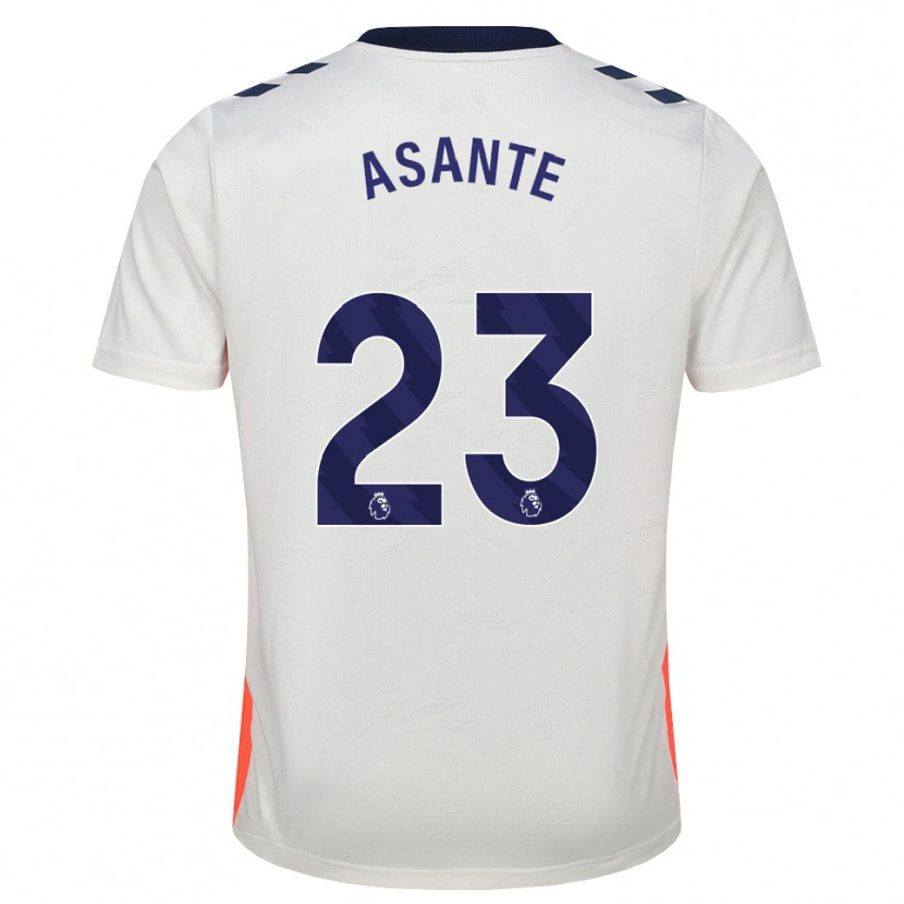 Danxen Kinder Brandon Thomas-Asante #23 Weiß Orange Königsblau Auswärtstrikot Trikot 2026/27 T-Shirt Schweiz