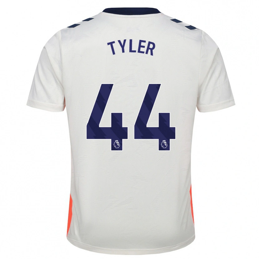 Danxen Kinder Cian Tyler #44 Weiß Orange Königsblau Auswärtstrikot Trikot 2026/27 T-Shirt Schweiz