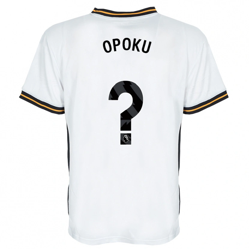 Danxen Kinder Sam Opoku #0 Weiß Orange Schwarz Auswärtstrikot Trikot 2026/27 T-Shirt Schweiz