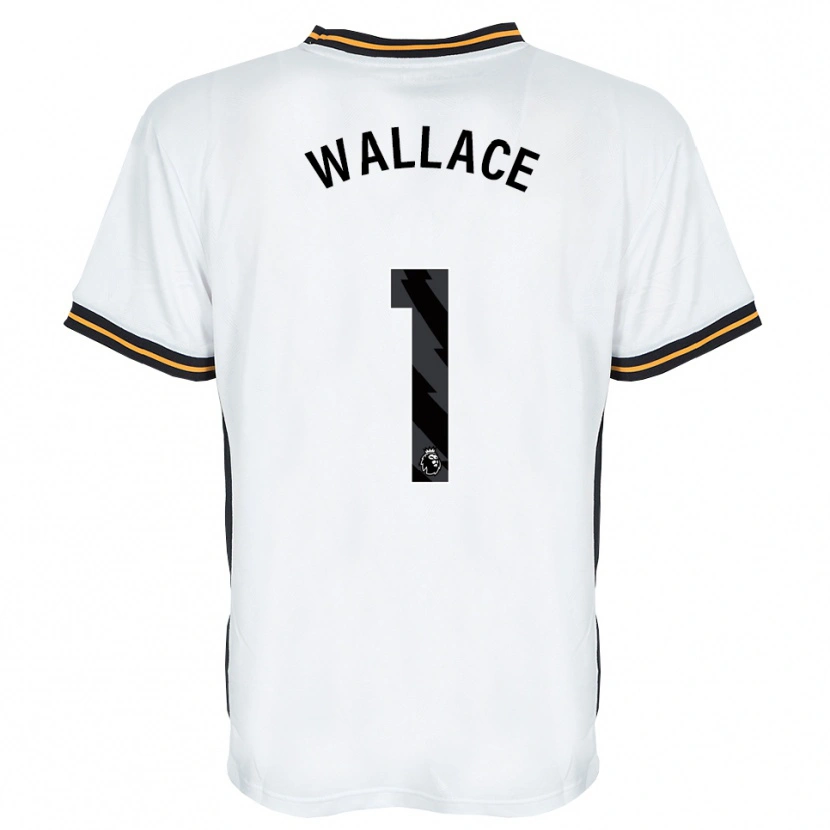 Danxen Kinder Abbi Wallace #1 Weiß Orange Schwarz Auswärtstrikot Trikot 2026/27 T-Shirt Schweiz