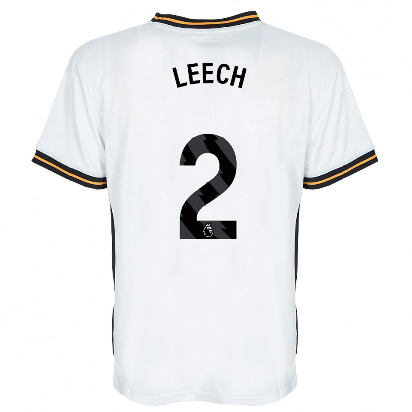 Danxen Kinder Rory Leech #2 Weiß Orange Schwarz Auswärtstrikot Trikot 2026/27 T-Shirt Schweiz