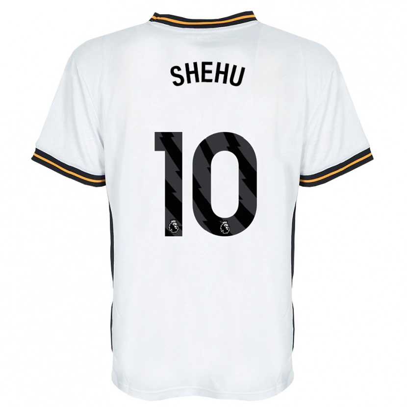 Danxen Kinder Aidon Shehu #10 Weiß Orange Schwarz Auswärtstrikot Trikot 2026/27 T-Shirt Schweiz