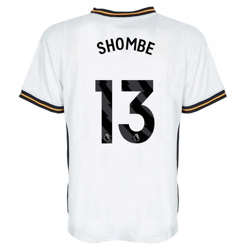 Danxen Kinder Khiani Shombe #13 Weiß Orange Schwarz Auswärtstrikot Trikot 2026/27 T-Shirt Schweiz