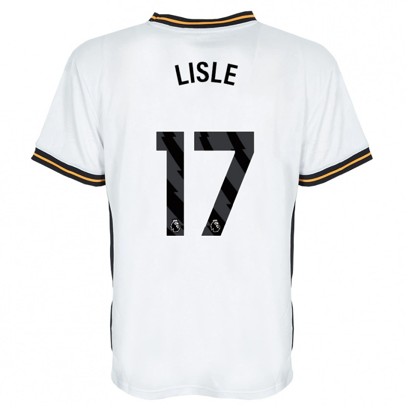 Danxen Kinder Mary Lisle #17 Weiß Orange Schwarz Auswärtstrikot Trikot 2026/27 T-Shirt Schweiz