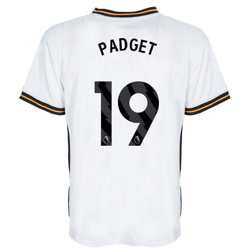 Danxen Kinder Bethany Padget #19 Weiß Orange Schwarz Auswärtstrikot Trikot 2026/27 T-Shirt Schweiz