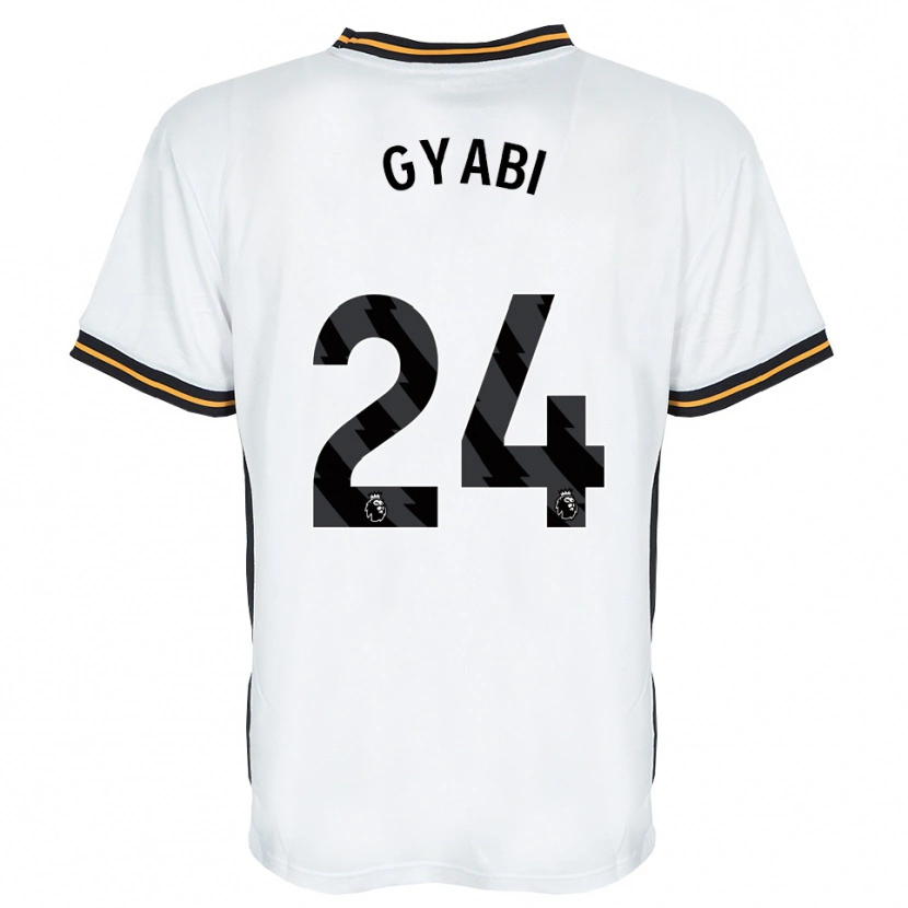 Danxen Kinder Darko Gyabi #24 Weiß Orange Schwarz Auswärtstrikot Trikot 2026/27 T-Shirt Schweiz