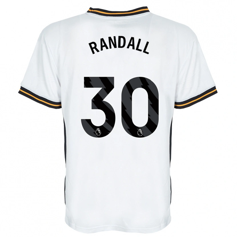 Danxen Kinder Jennifer Randall #30 Weiß Orange Schwarz Auswärtstrikot Trikot 2026/27 T-Shirt Schweiz