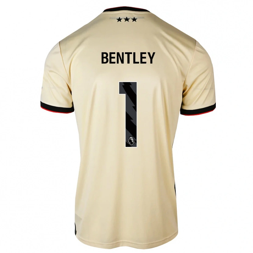 Danxen Kinder Josh Bentley #1 Zitronen-Chiffon Schwarz Rot Auswärtstrikot Trikot 2026/27 T-Shirt Schweiz