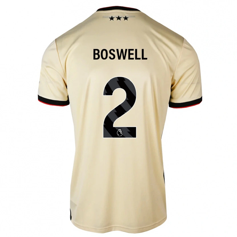 Danxen Kinder Maria Boswell #2 Zitronen-Chiffon Schwarz Rot Auswärtstrikot Trikot 2026/27 T-Shirt Schweiz