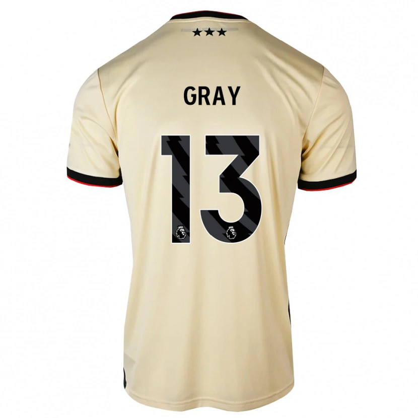 Danxen Kinder Henry Gray #13 Zitronen-Chiffon Schwarz Rot Auswärtstrikot Trikot 2026/27 T-Shirt Schweiz