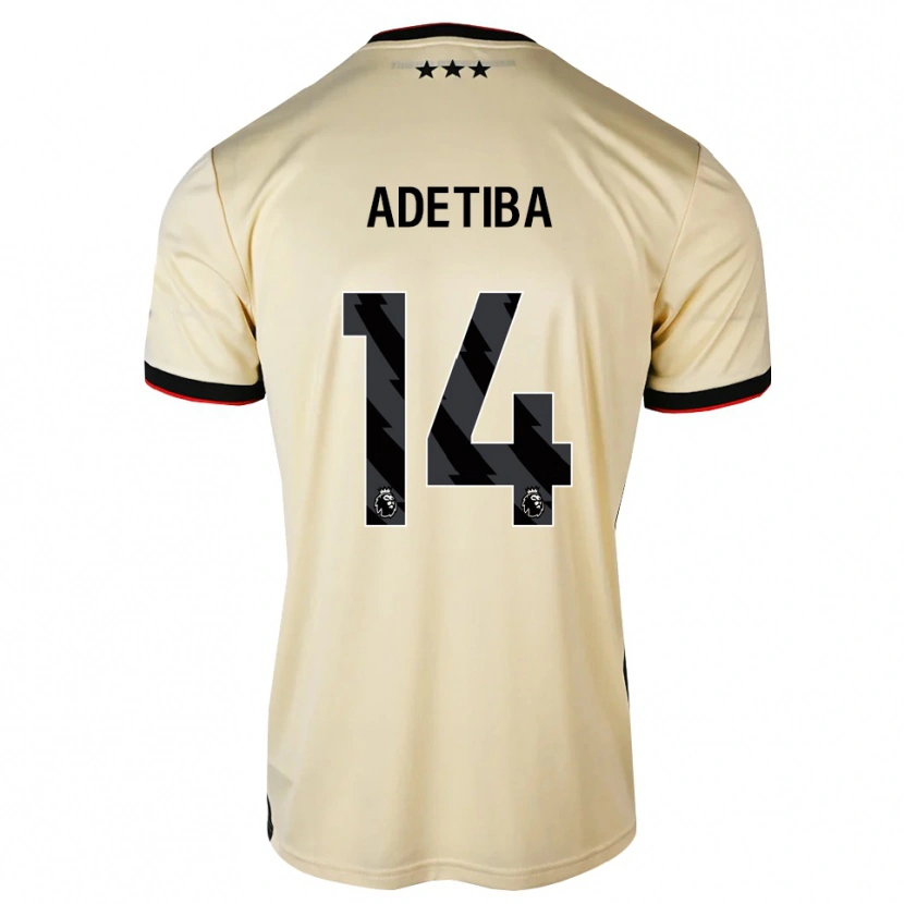 Danxen Kinder Jayden Adetiba #14 Zitronen-Chiffon Schwarz Rot Auswärtstrikot Trikot 2026/27 T-Shirt Schweiz