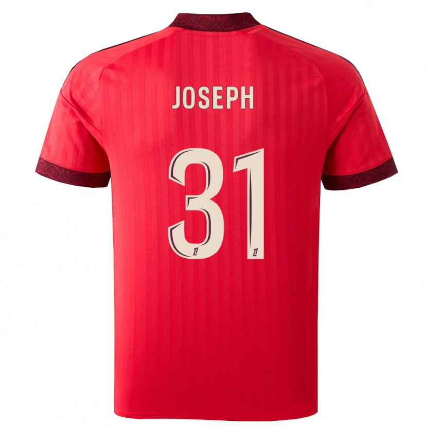 Danxen Kinder Liana Joseph #31 Burgund Rot Weiß Auswärtstrikot Trikot 2026/27 T-Shirt Schweiz
