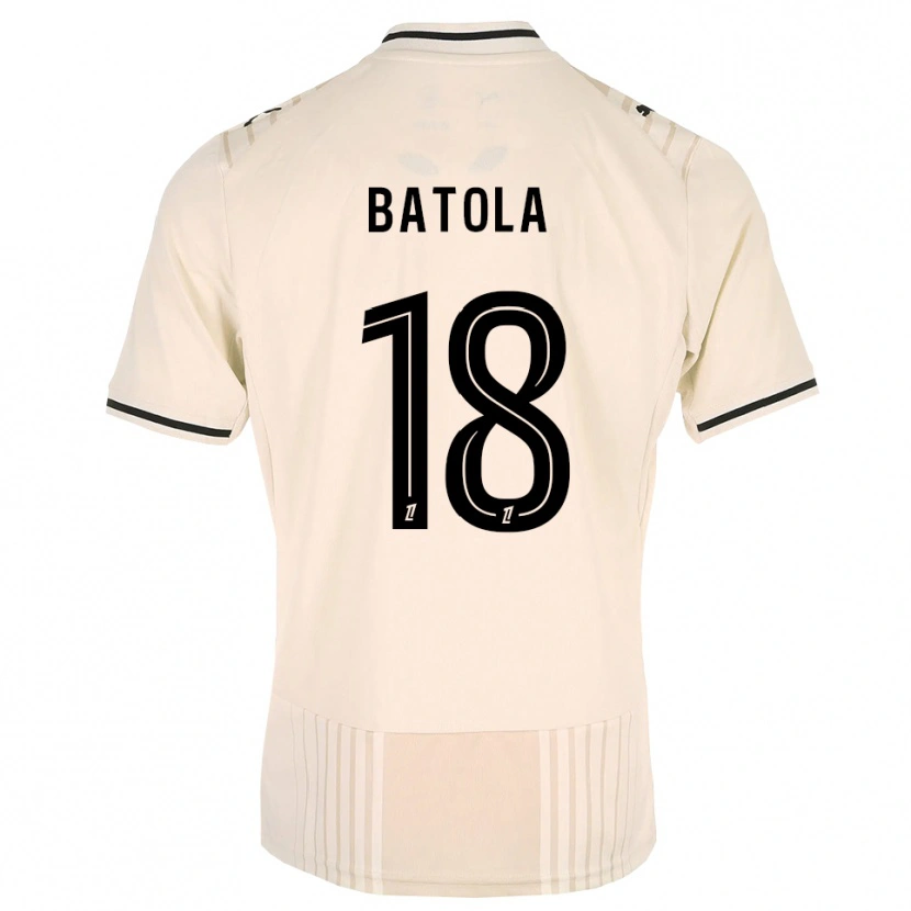 Danxen Kinder Christ Batola #18 Altgold Schwarz Antikweiß Auswärtstrikot Trikot 2026/27 T-Shirt Schweiz