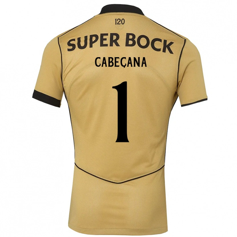 Danxen Kinder Joaquim Cabeçana #1 Goldgelb Schwarz Auswärtstrikot Trikot 2026/27 T-Shirt Schweiz