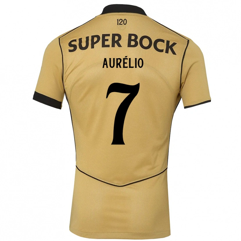 Danxen Kinder Délcio Aurélio #7 Goldgelb Schwarz Auswärtstrikot Trikot 2026/27 T-Shirt Schweiz