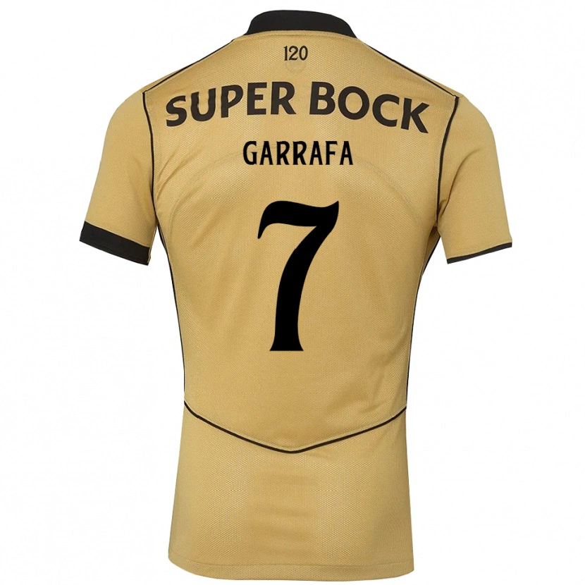 Danxen Kinder José Garrafa #7 Goldgelb Schwarz Auswärtstrikot Trikot 2026/27 T-Shirt Schweiz