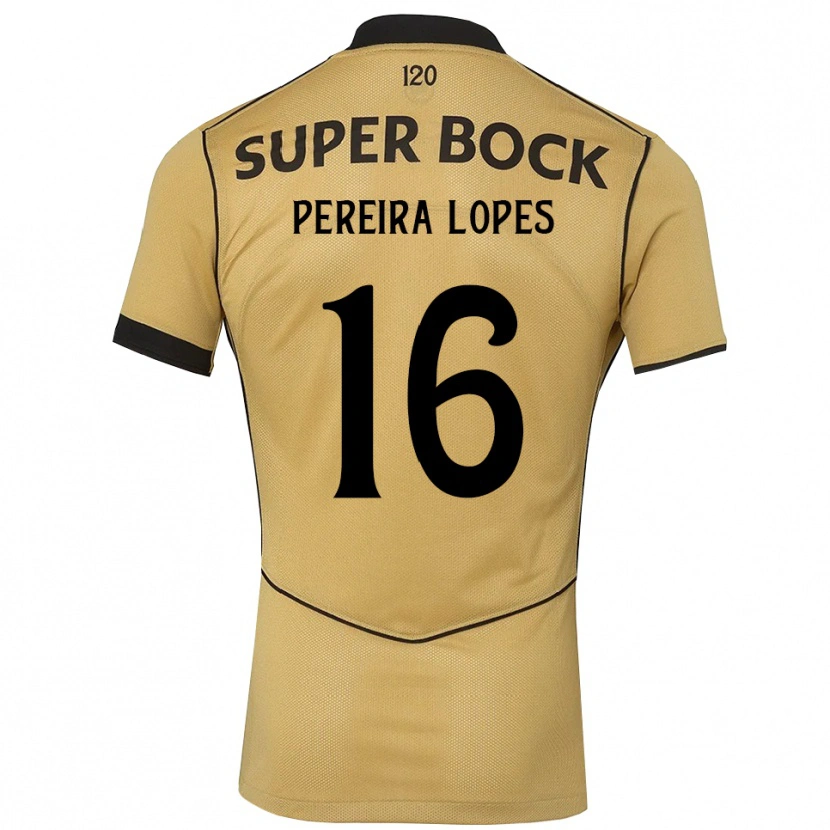 Danxen Kinder Daniel Pereira Lopes #16 Goldgelb Schwarz Auswärtstrikot Trikot 2026/27 T-Shirt Schweiz