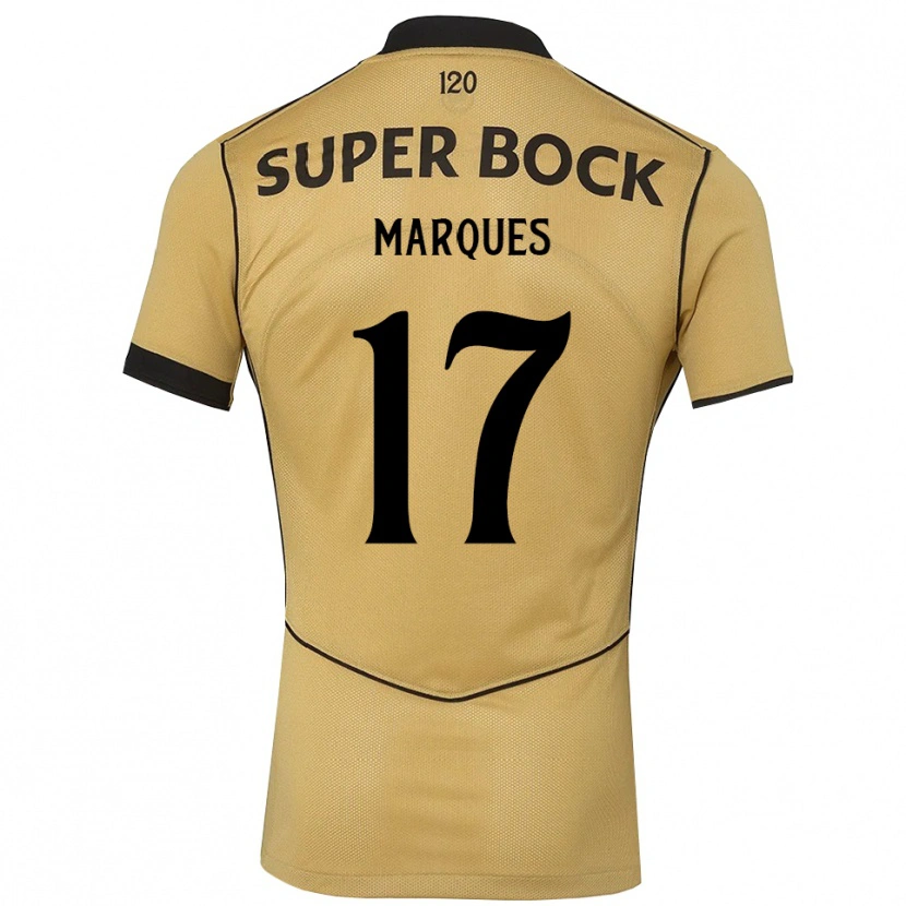 Danxen Kinder Afonso Marques #17 Goldgelb Schwarz Auswärtstrikot Trikot 2026/27 T-Shirt Schweiz