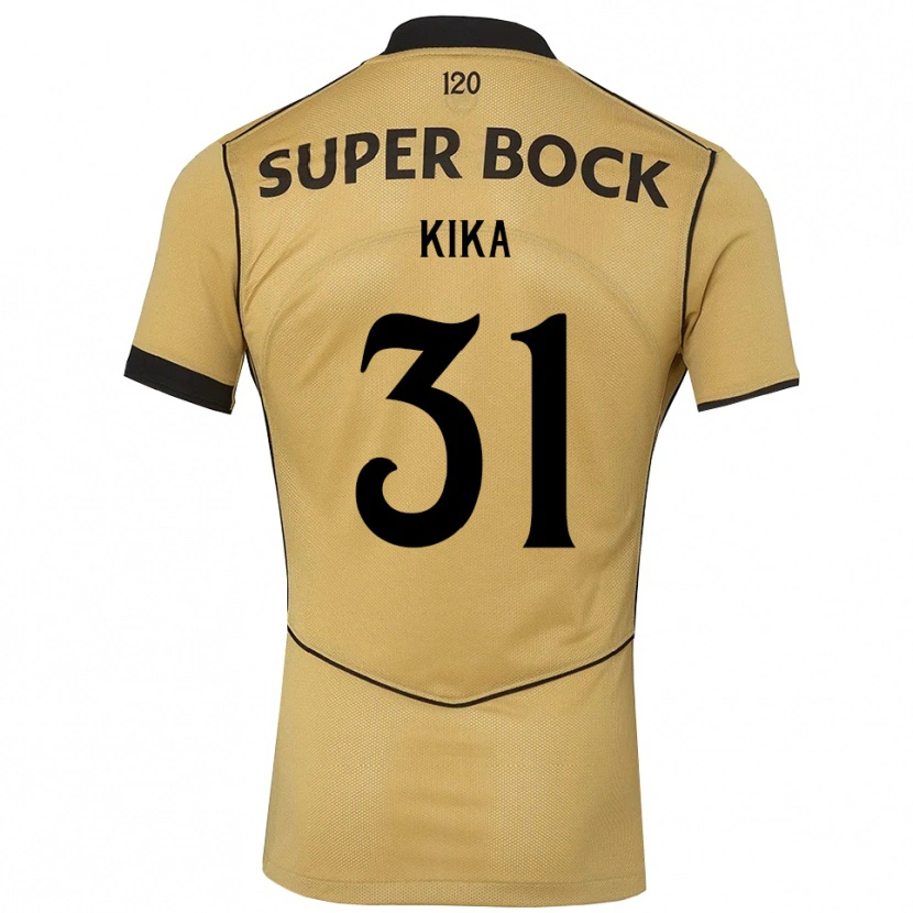 Danxen Kinder Kika #31 Goldgelb Schwarz Auswärtstrikot Trikot 2026/27 T-Shirt Schweiz