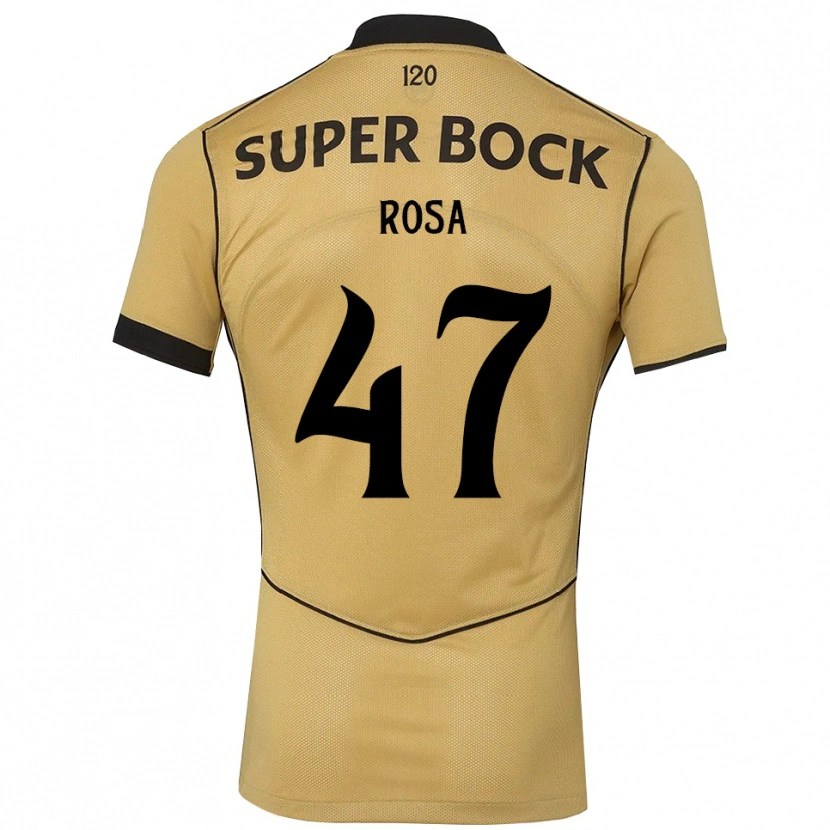 Danxen Kinder Mariana Rosa #47 Goldgelb Schwarz Auswärtstrikot Trikot 2026/27 T-Shirt Schweiz