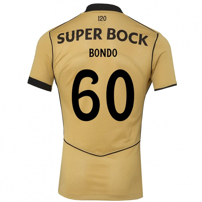 Danxen Kinder Pedro Bondo #60 Goldgelb Schwarz Auswärtstrikot Trikot 2026/27 T-Shirt Schweiz