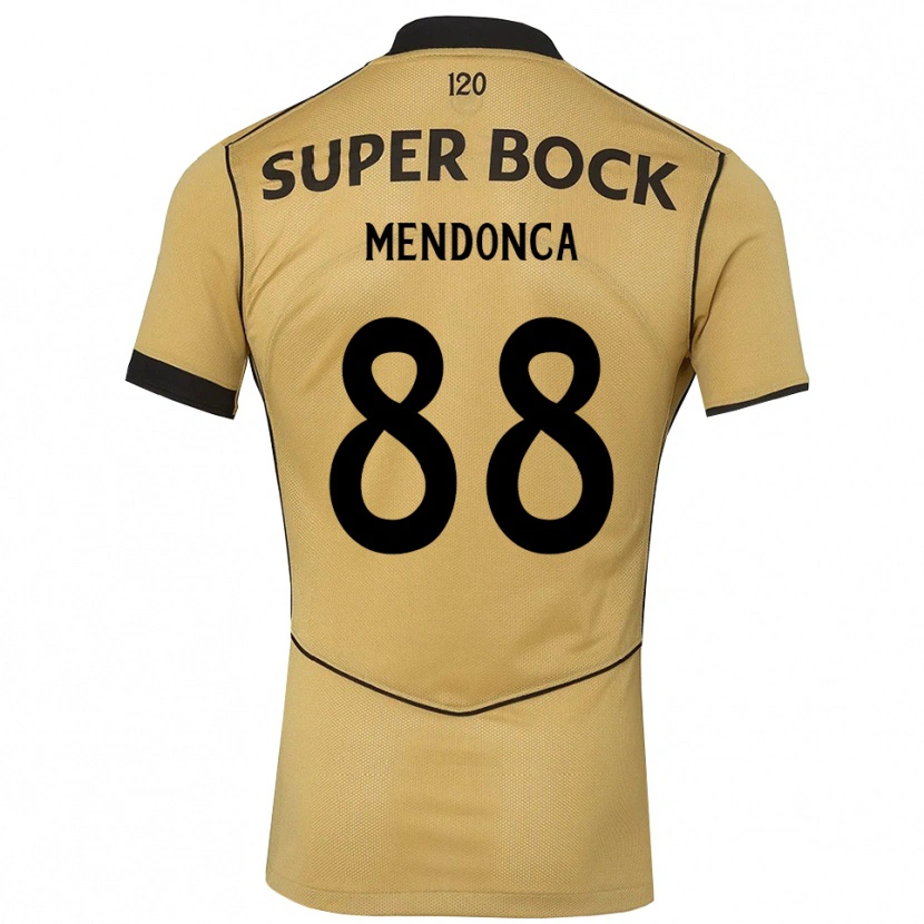 Danxen Kinder Manuel Mendonça #88 Goldgelb Schwarz Auswärtstrikot Trikot 2026/27 T-Shirt Schweiz
