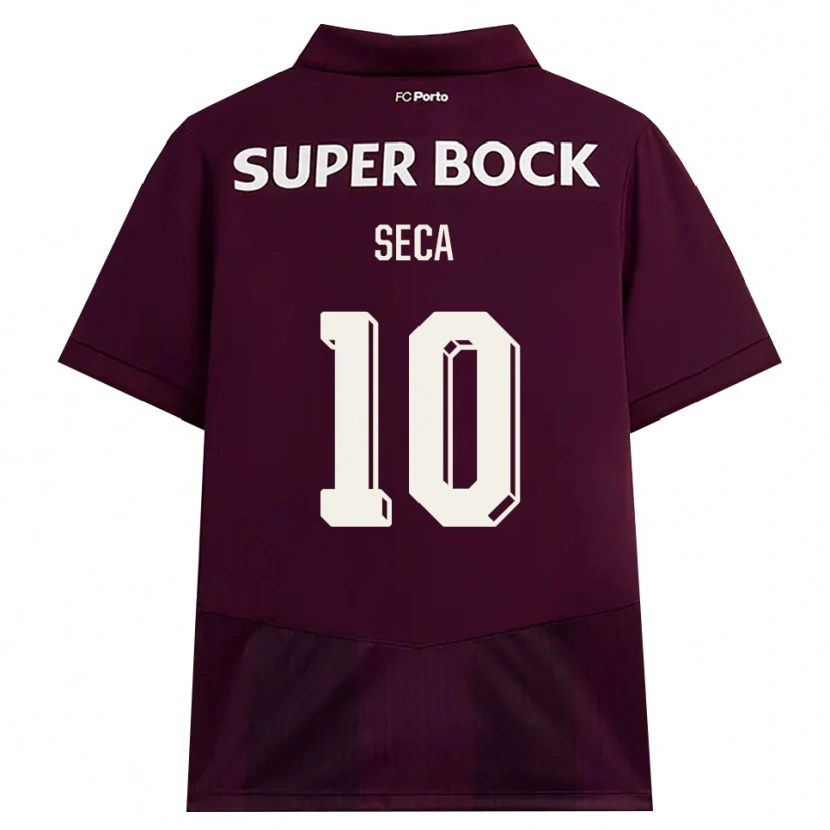 Danxen Kinder Rodrigo Seca #10 Burgund Weiß Auswärtstrikot Trikot 2026/27 T-Shirt Schweiz