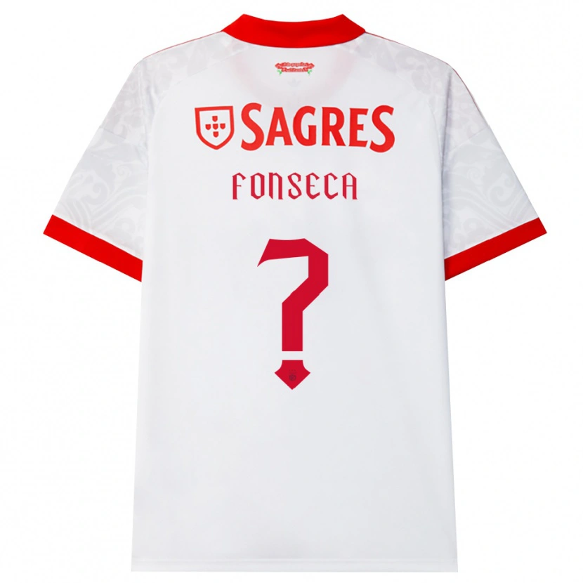Danxen Kinder Benjamim Fonseca #0 Weiß Rot Gelb Auswärtstrikot Trikot 2026/27 T-Shirt Schweiz