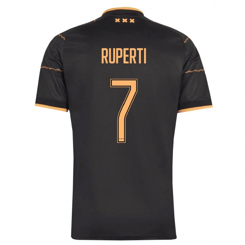 Danxen Kinder Danilio Ruperti #7 Schwarz Orange Auswärtstrikot Trikot 2026/27 T-Shirt Schweiz
