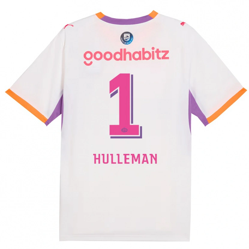 Danxen Kinder Daan Hulleman #1 Weiß Violett Orange Auswärtstrikot Trikot 2026/27 T-Shirt Schweiz