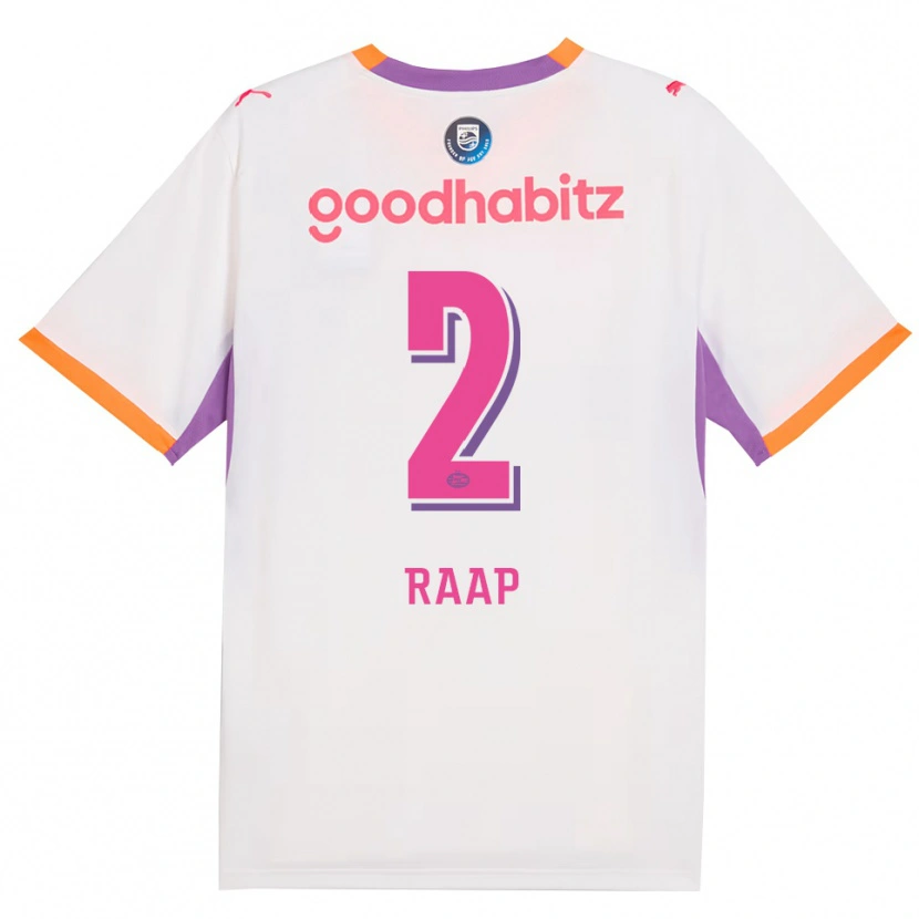 Danxen Kinder Yiandro Raap #2 Weiß Violett Orange Auswärtstrikot Trikot 2026/27 T-Shirt Schweiz