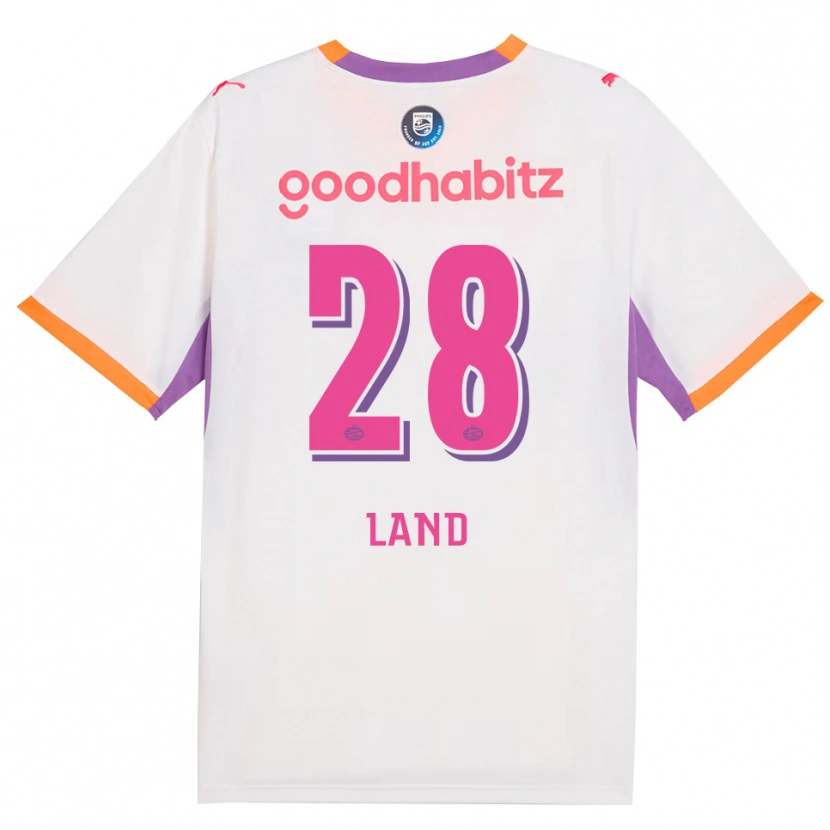 Danxen Kinder Tygo Land #28 Weiß Violett Orange Auswärtstrikot Trikot 2026/27 T-Shirt Schweiz